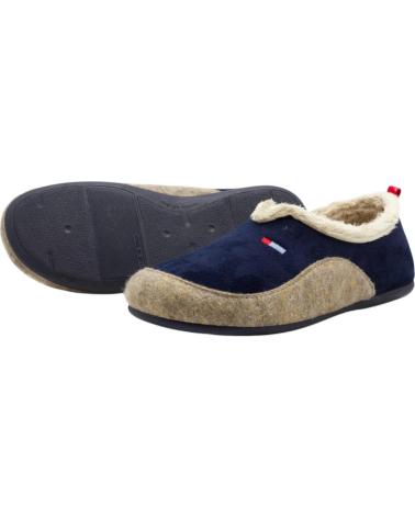 Calzado de casa CABRERA  de Hombre ZAPATILLAS DE ESTAR POR CASA DE HOMBRE 3537 EN  MARINO