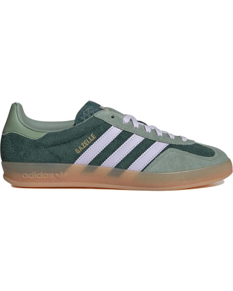 adidas gazelle silver green womens adidas Gazelle Indoor Verdes y Rosas Mujer JP8342