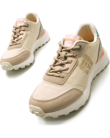 MTNG ZAPATILLAS DEPORTIVAS MTNG NUILY LOTTI 60779 C57265 CON DETALLES AZULES BEIGE