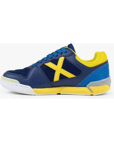 MUNICH ONE KID 70-1431070 - ZAPATILLAS DE FÚTBOL SALA UNISEX PARA NIÑOS - AZUL AZUL