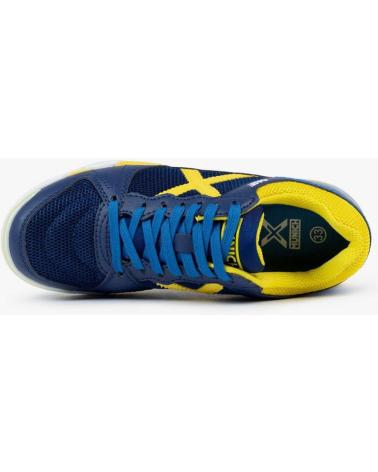 MUNICH ONE KID 70-1431070 - ZAPATILLAS DE FÚTBOL SALA UNISEX PARA NIÑOS - AZUL AZUL