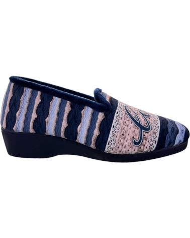 Hausschuhe OTRAS MARCAS  für Damen ZAPATILLA 7700  AZUL