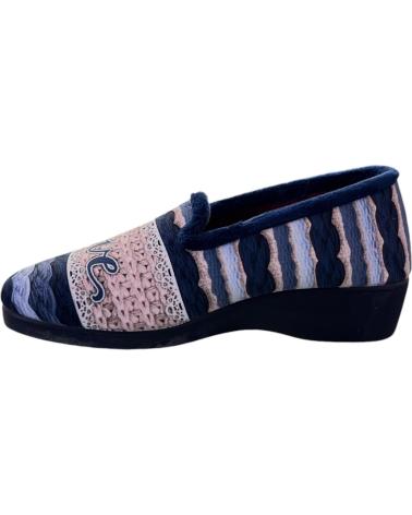 Hausschuhe OTRAS MARCAS  für Damen ZAPATILLA 7700  AZUL