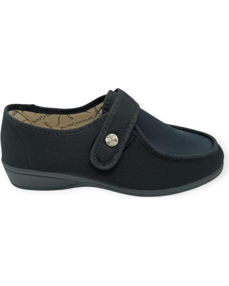 Scarpe D`CUTILLAS  per Donna ZAPATILLA NEGRA VELCRO DOCTOR CUTILLAS 746  VARIOS COLORES