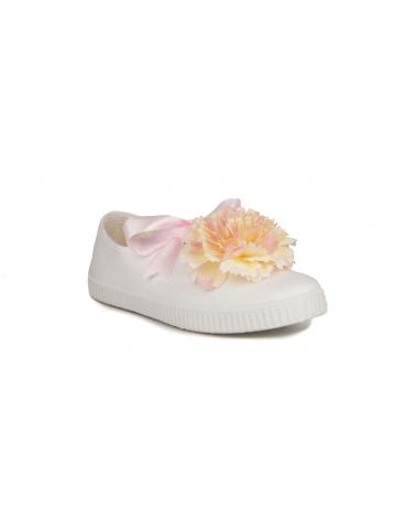 Zapatos MARIA GRAOR  de Mujer SWFLOWERCLAINW  WHITE