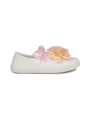Zapatos MARIA GRAOR  de Mujer SWFLOWERCLAINW  WHITE