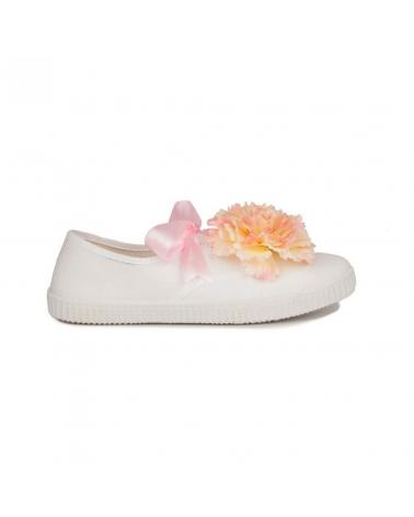 Zapatos MARIA GRAOR  de Mujer SWFLOWERCLAINW  WHITE