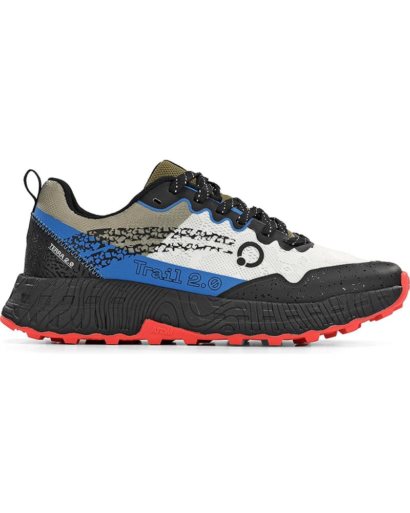 Sportschuhe FLUCHOS  für Herren ZAPATILLAS PARA HOMBRE ATOM AT158 TRAIL RUNNING TERRA 2 0  DARKWHITE