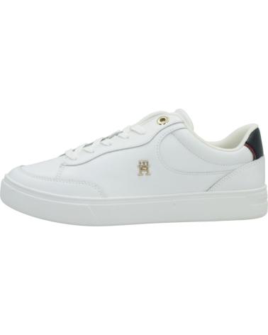 Sportschuhe TOMMY HILFIGER  für Damen ZAPATILLAS ESSENTIAL CHIC COURT SNAEKER RWB B  BLANCO