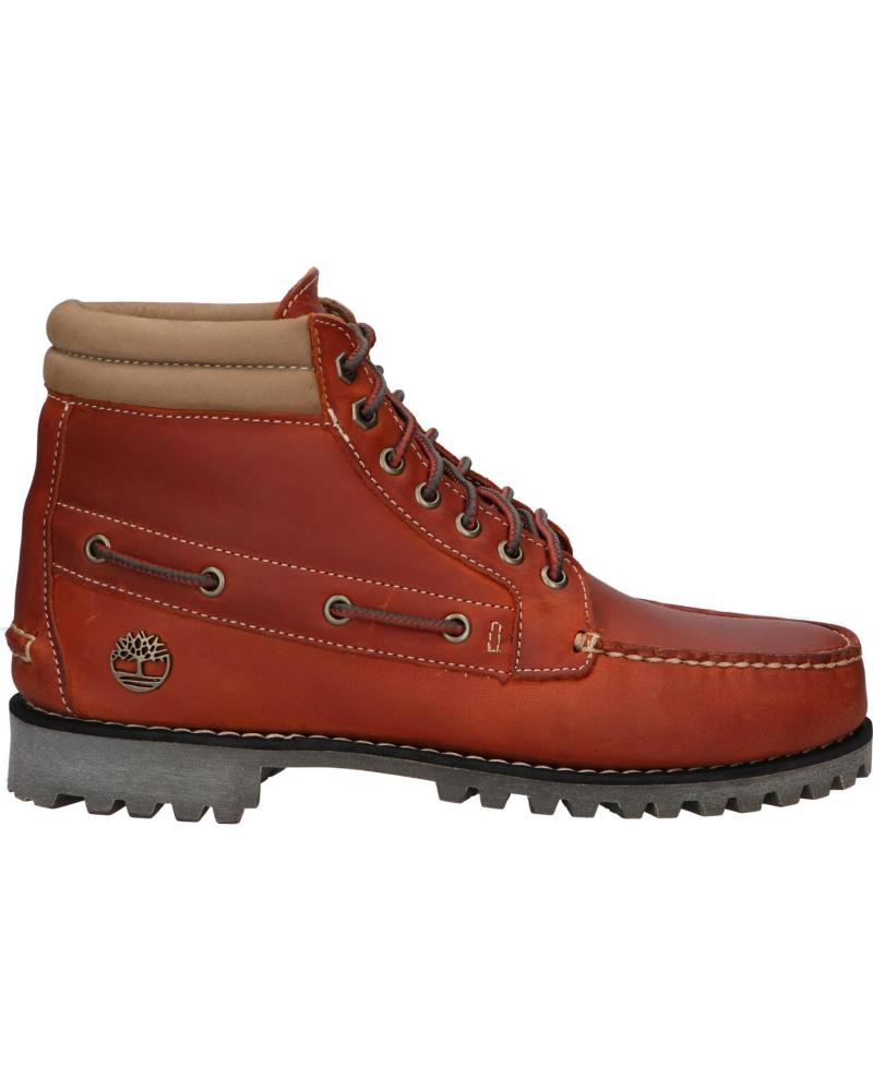 Bottines TIMBERLAND  pour Homme TB0A2N4C AUTHENTIC MID LACE UP  EJD1 MEDIUM ORANGE