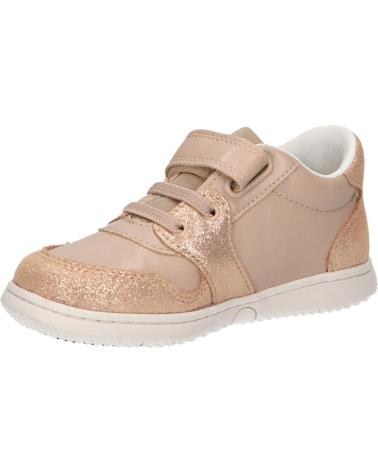 girl Trainers KICKERS 972510-10 KICKBROWNIE  113 BEIGE SAUMON