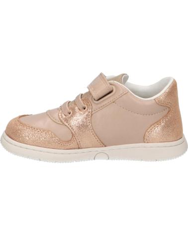 girl Trainers KICKERS 972510-10 KICKBROWNIE  113 BEIGE SAUMON