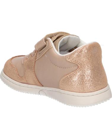 girl Trainers KICKERS 972510-10 KICKBROWNIE  113 BEIGE SAUMON
