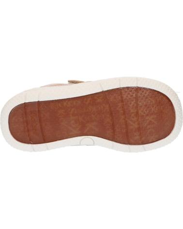 girl Trainers KICKERS 972510-10 KICKBROWNIE  113 BEIGE SAUMON
