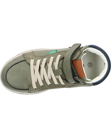 Deportivas KICKERS  de Niño 972722-30 LOLASTIC  203 KAKI ORANGE