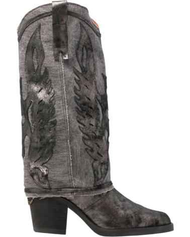 Stivali NEMONIC  per Donna KANSAS 2381 PLOMO  NEGRO
