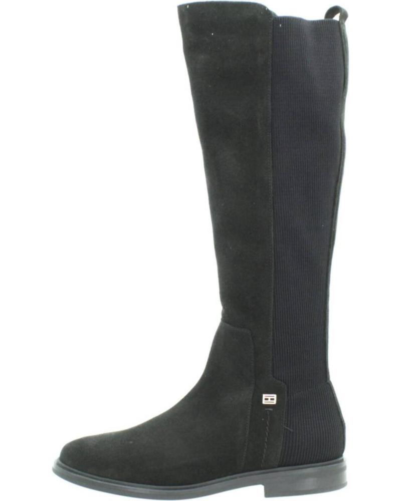 Botas TOMMY HILFIGER  de Mujer BOTAS MUJER MODELO ESSENTIALS LONGBOOT COLOR NEGRO  BDS