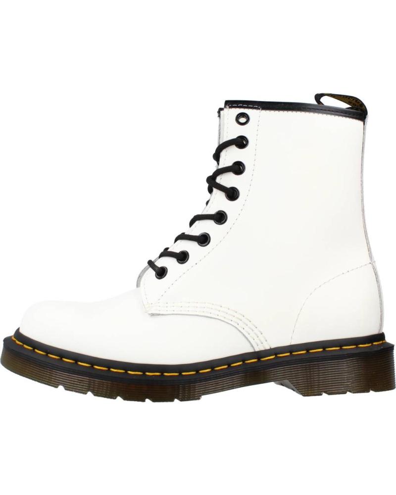 Boots DR MARTENS  für Damen BOTINES MUJER MODELO 8-EYE SMOOTH COLOR BLANCO  WHITE