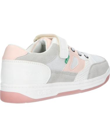 Deportivas KICKERS  de Niña 928560-30 KIKOUAK  33 BLANC ROSE