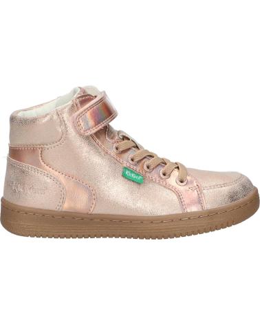 Botas KICKERS  de Niña 972720-30 LOLASTIC KIA  113 BEIGE CHAMPAGNE