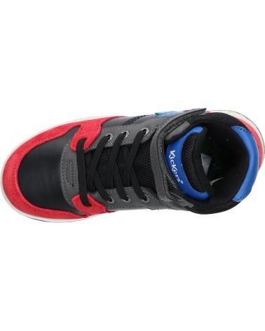 Deportivas KICKERS  de Niño 972790-30 KICKADO  83 NOIR BORDEAUX