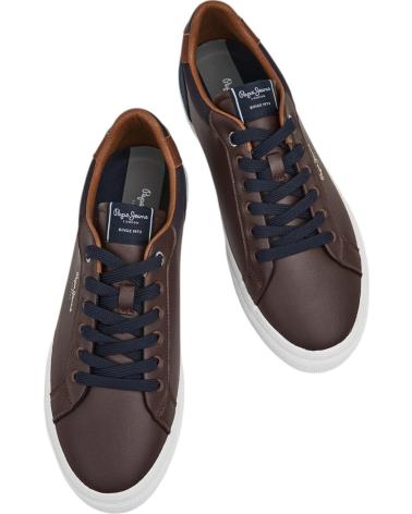 Sportschuhe PEPE JEANS  für Herren DEPORTIVOS DE HOMBRE KENTON EN MARRON  MARRóN