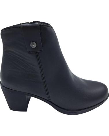 Stivaletti MARCA INEXISTENTE  per Donna BOTIN PIEL TACON  NEGRO