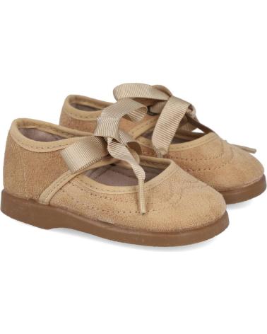 Zapatos L&R SHOES  de Niña LR SHOES 115 ZAPATOS ANGELITOS DE NINA  BEIGE