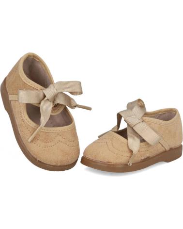 Zapatos L&R SHOES  de Niña LR SHOES 115 ZAPATOS ANGELITOS DE NINA  BEIGE