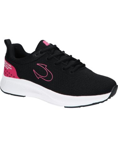 Zapatillas deporte JOHN SMITH  de Mujer ZAPATILLAS REWIK W NEGRO-FUCSIA  NEGRO-FUSC