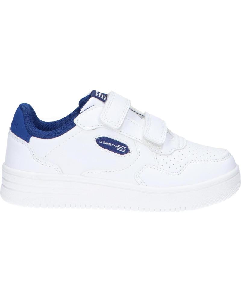 Deportivas JOHN SMITH  de Niña y Niño VIMON JR 24I  BLANCO-AZUL MARINO