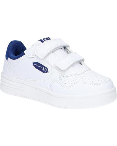 Deportivas JOHN SMITH  de Niña y Niño VIMON JR 24I  BLANCO-AZUL MARINO