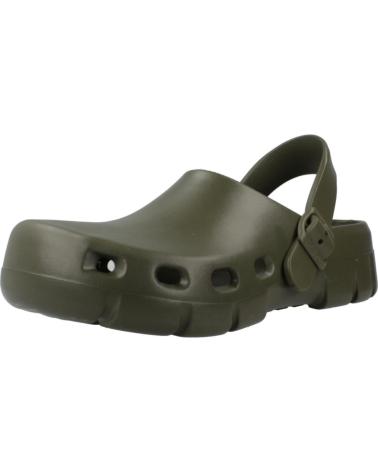 Woman Clogs BIRKENSTOCK ZUECOS MUJER MODELO BIRKI FLOW EVA COLOR VERDE  KHAKI