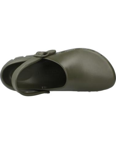 Woman Clogs BIRKENSTOCK ZUECOS MUJER MODELO BIRKI FLOW EVA COLOR VERDE  KHAKI