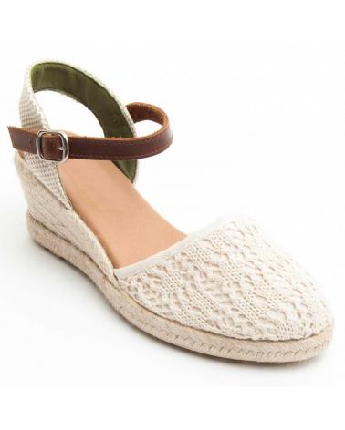 Sandalias de Mujer LEINDIA TEJIDOSPART BLACK