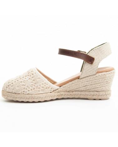 Sandalias de Mujer LEINDIA TEJIDOSPART BLACK