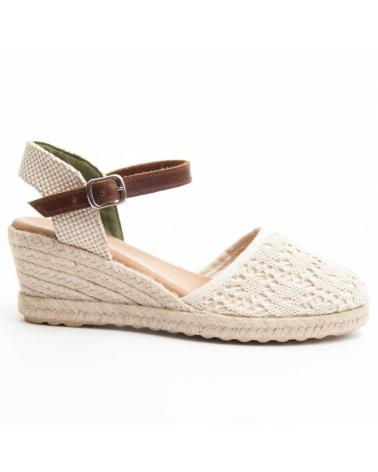 Sandalias de Mujer LEINDIA TEJIDOSPART BLACK