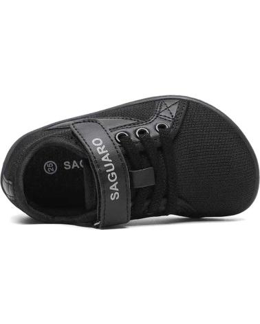 Sportif SAGUARO  pour Fille et Garçon ZAPATOS BAREFOOT PARA CHICO LUCK I  BLACK