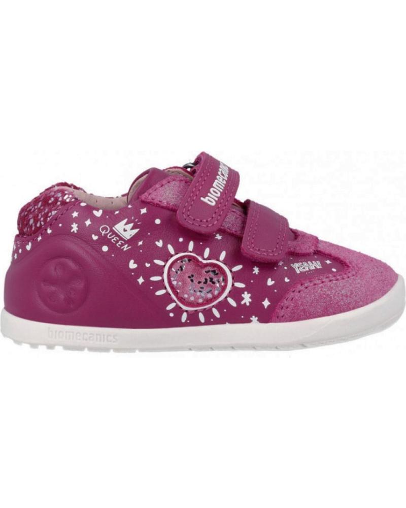 Deportivas BIOMECANICS  de Niña BAREFOOT PRIMEROS PASOS 241163 NINA FUXIA  MORADO