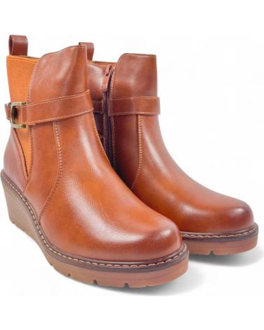 Stiefel TIMBOS  für Damen BOTIN CUNA DE MUJER CAMEL 130857  MARRóN