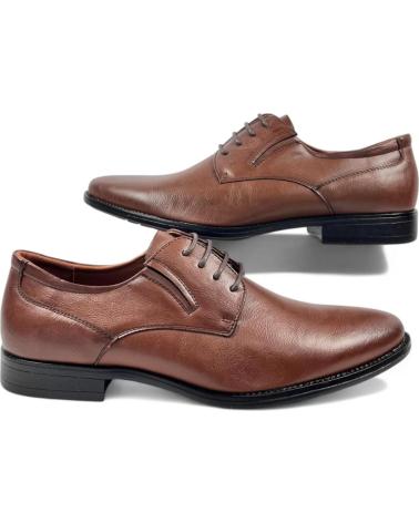 Chaussures pour Homme TIMBOS ZAPATO VESTIR DE HOMBRE CUERO 130838 MARRóN