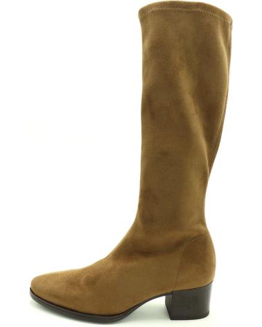 Botas MISS ELASTIC  de Mujer BOTA ELASTICA 76256  TABACO