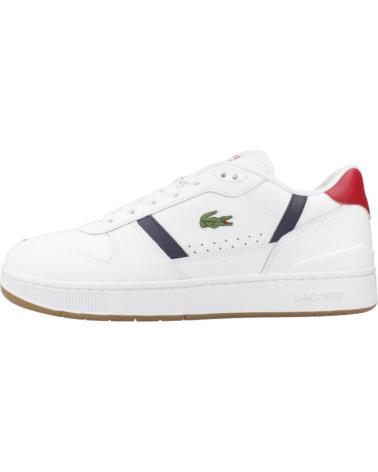 LACOSTE ZAPATILLAS T-CLIP SET 224 8 HOMBRE BLANCO
