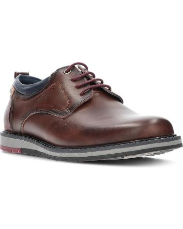 PIKOLINOS BERNA M8J-4183 OLMO - SCARPE IN PELLE MARRONE OLMO