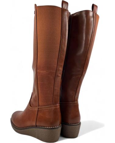 Woman boots TIMBOS BOTA CUNA DE MUJER CAMEL 130847  MARRóN