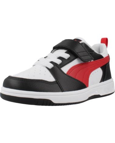 Deportivas PUMA  de Niña y Niño ZAPATILLAS NINO MODELO REBOUND V6 LO AC PS COLOR NEGRO  WHITE