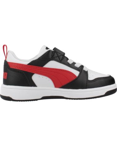 Deportivas PUMA  de Niña y Niño ZAPATILLAS NINO MODELO REBOUND V6 LO AC PS COLOR NEGRO  WHITE