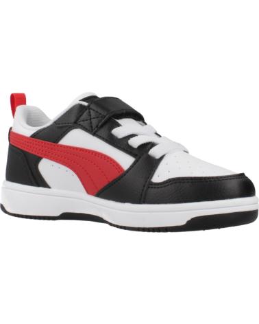 Deportivas PUMA  de Niña y Niño ZAPATILLAS NINO MODELO REBOUND V6 LO AC PS COLOR NEGRO  WHITE