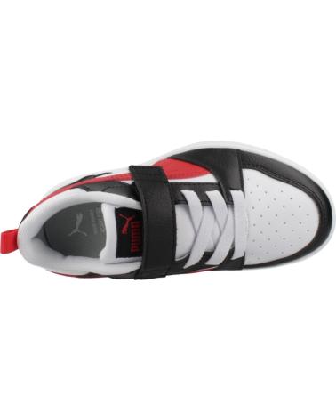 Deportivas PUMA  de Niña y Niño ZAPATILLAS NINO MODELO REBOUND V6 LO AC PS COLOR NEGRO  WHITE