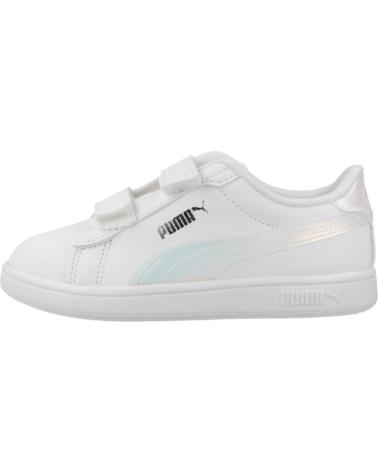 Deportivas PUMA  de Niña ZAPATILLAS NINA MODELO SMASH 3 0 HOLO 2 0 V COLOR BLANCO WHI  WHITE
